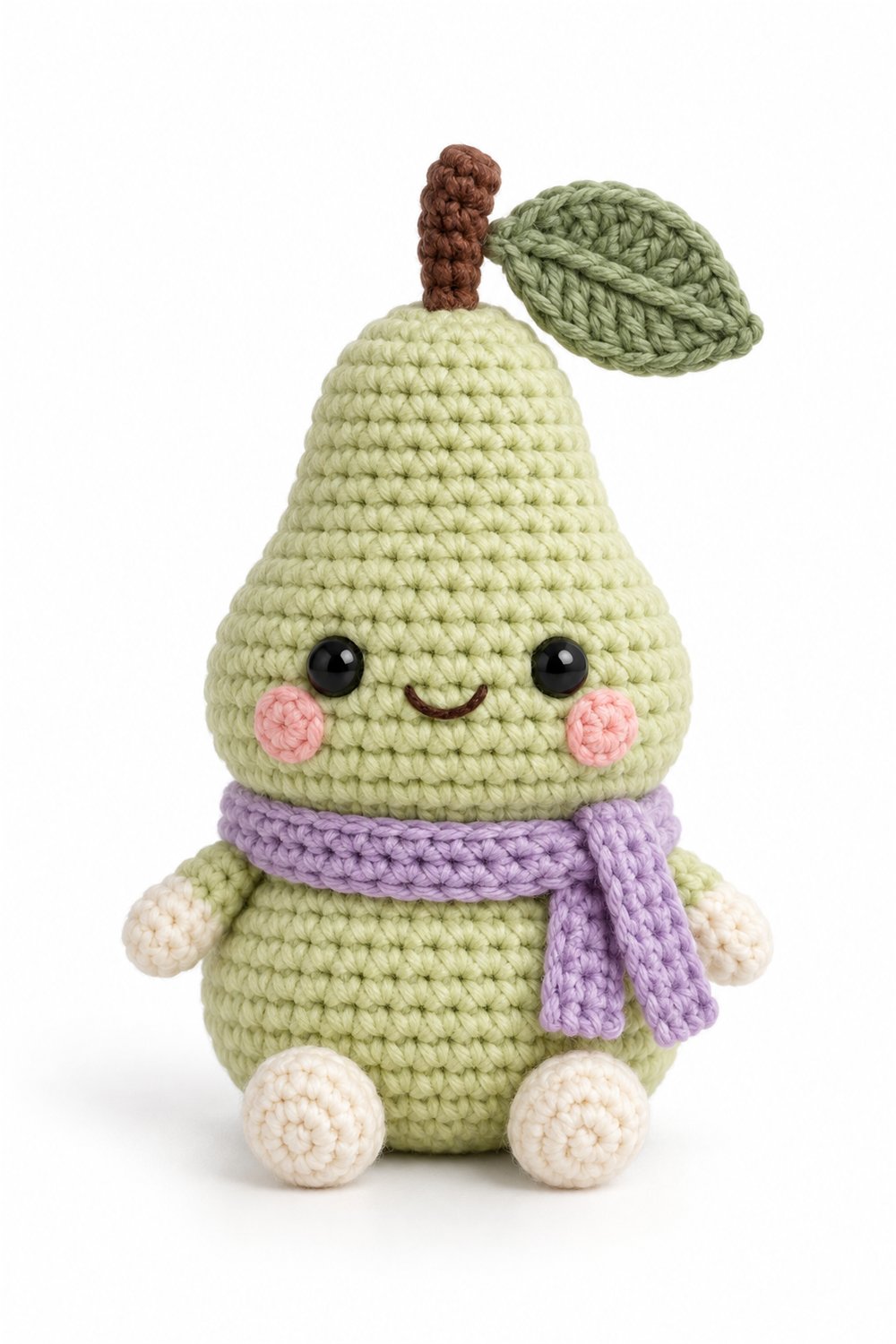 How to Crochet Amigurumi 972 Aleatorios Fofos Pera Cachecol
