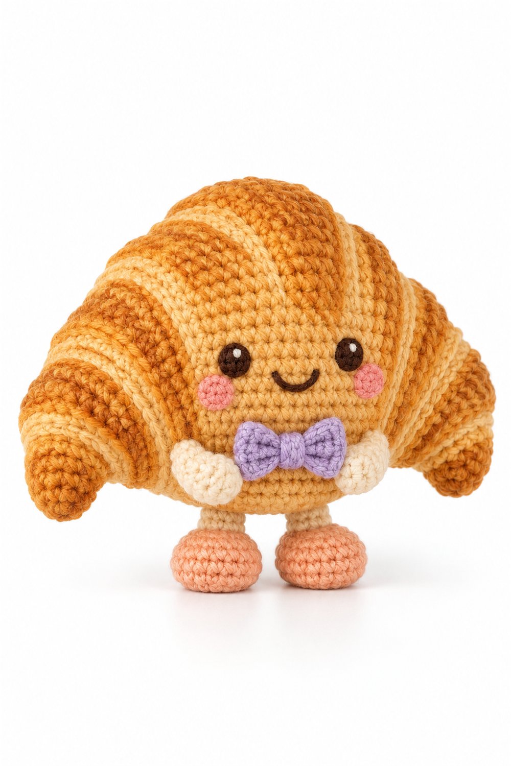 Amigurumi 979 Aleatorios Fofos Pao Croissant - PDF Pattern