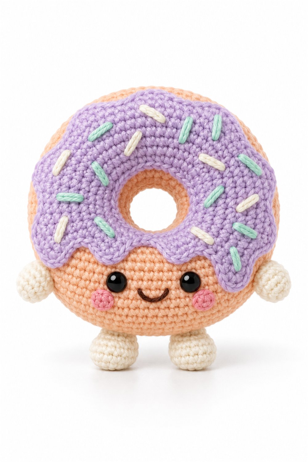 How to Crochet Amigurumi 981 Aleatorios Fofos Donut Florido