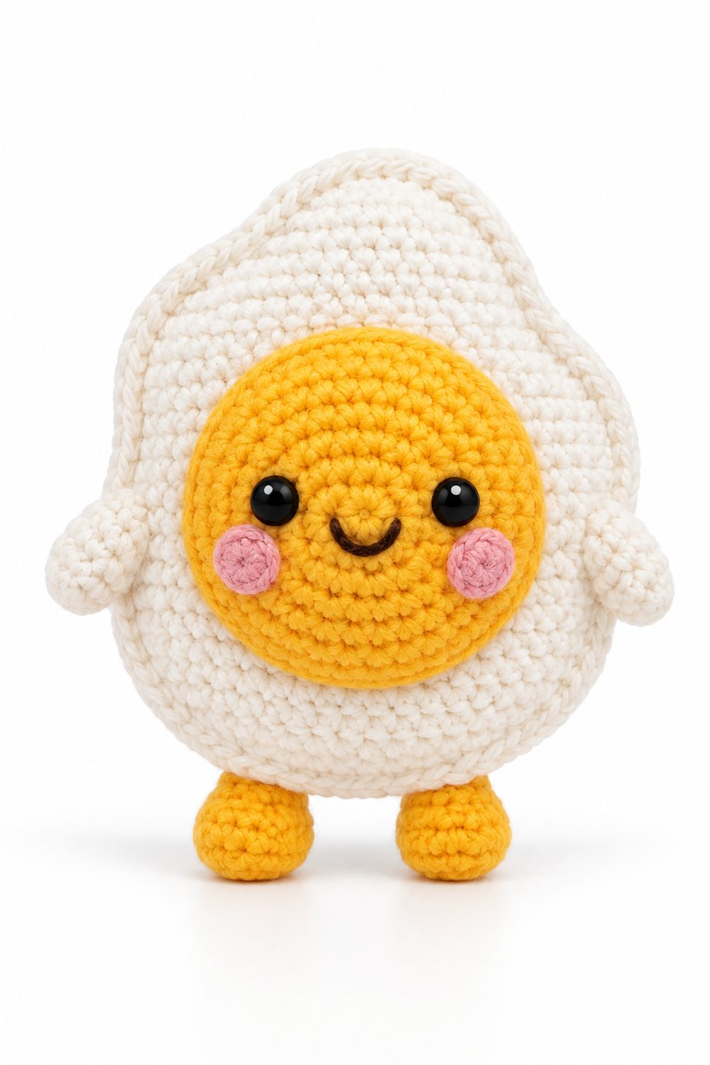 Amigurumi 988 Aleatorios Fofos Ovo Frito - PDF Pattern