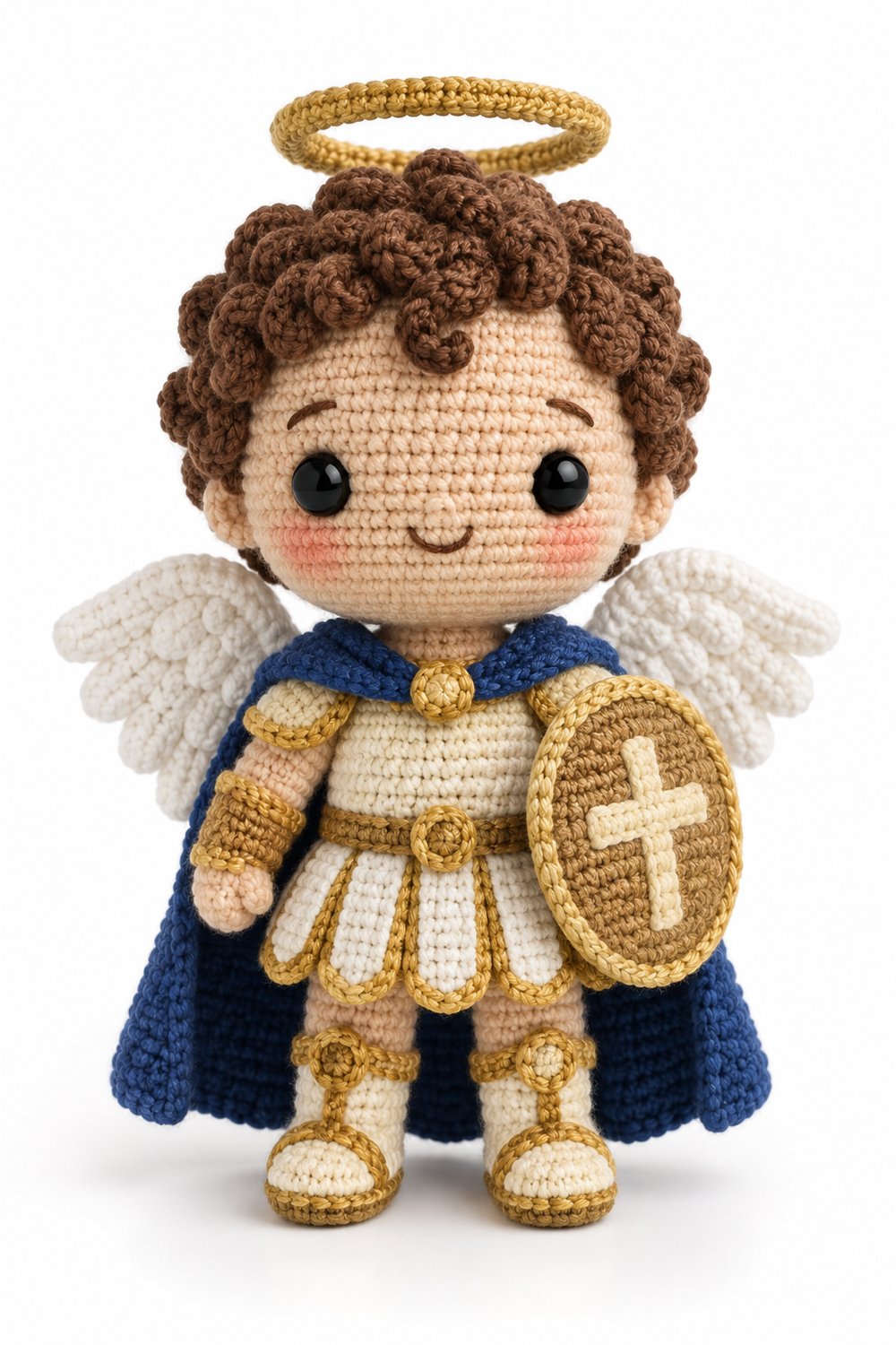 Archangel With Shield - Crochet Pattern