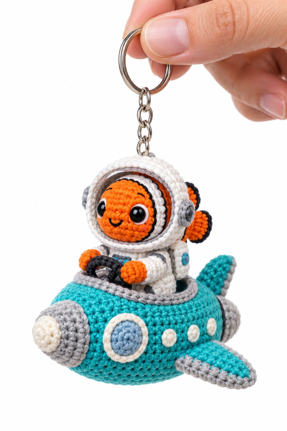 Crochet Astronaut Clownfish - Pattern