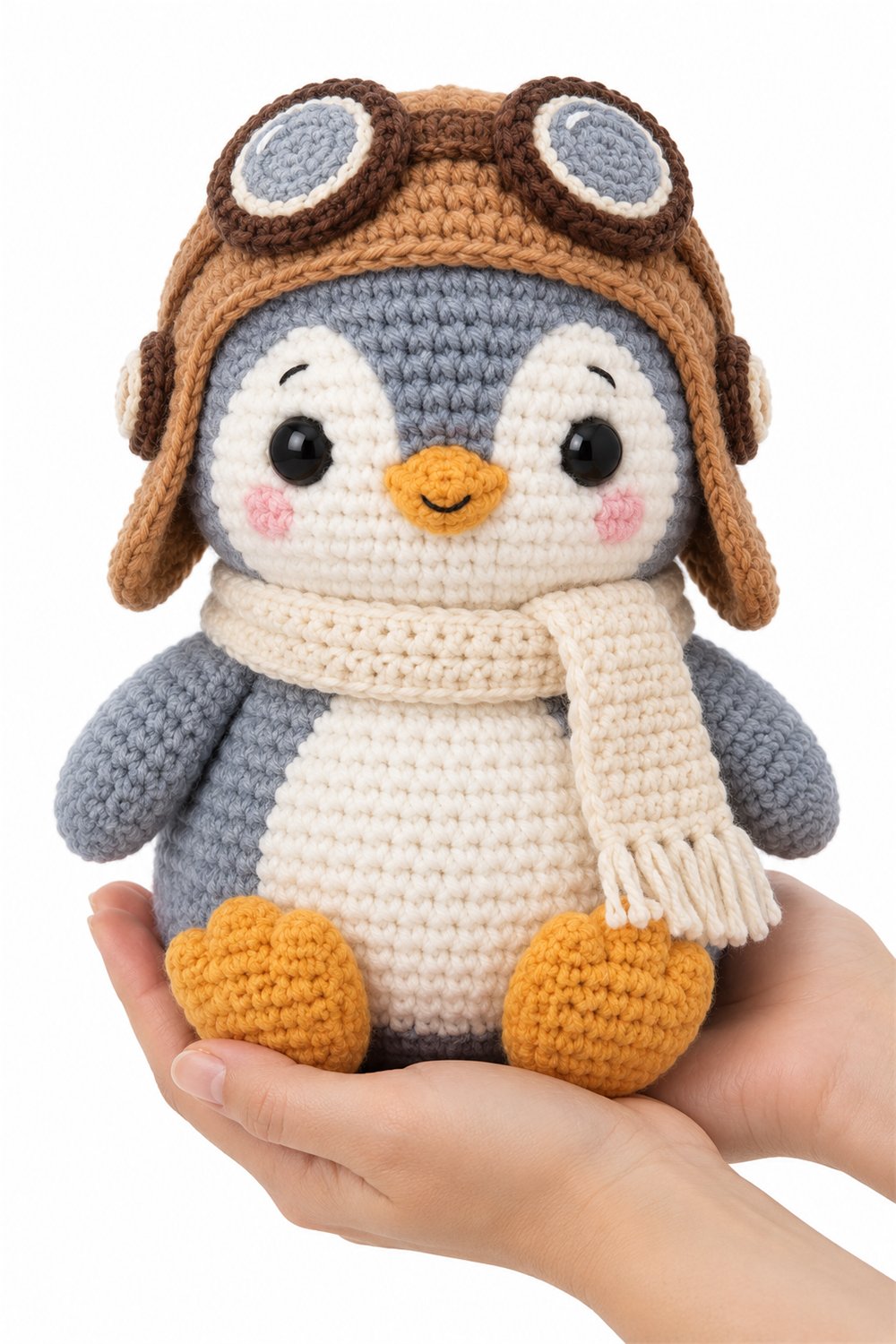Aviator Penguin - Crochet Pattern