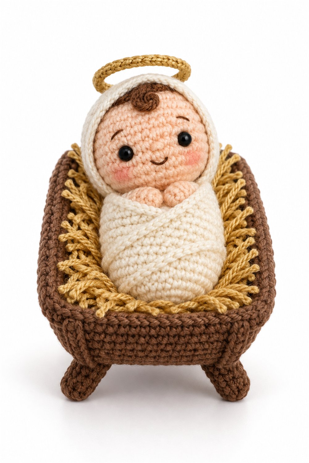 Baby In Manger - Amigurumi Pattern