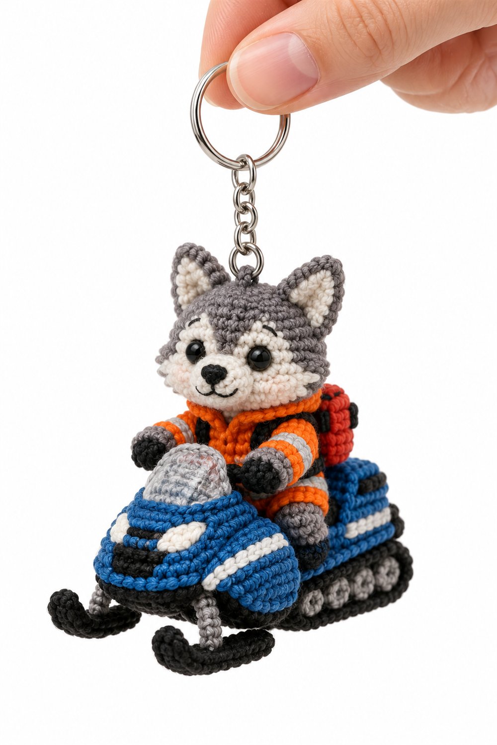 Baby Wolf Mountain Rescuer - Crochet Pattern