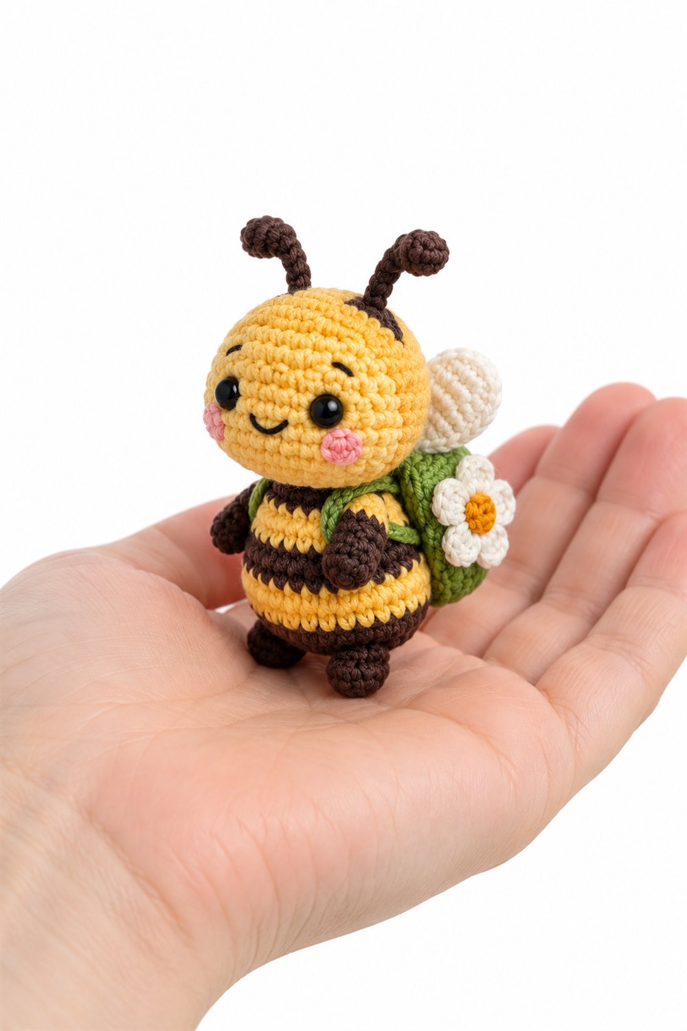 Bee With Flower Backpack - PDF Pattern
