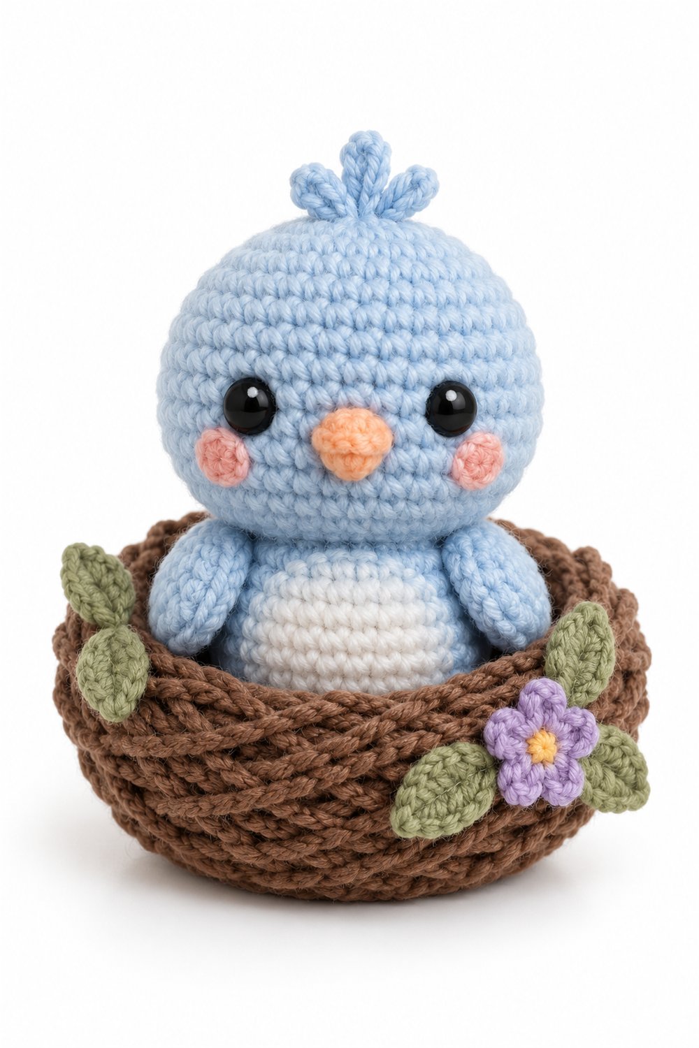 How to Crochet Bird In Nest