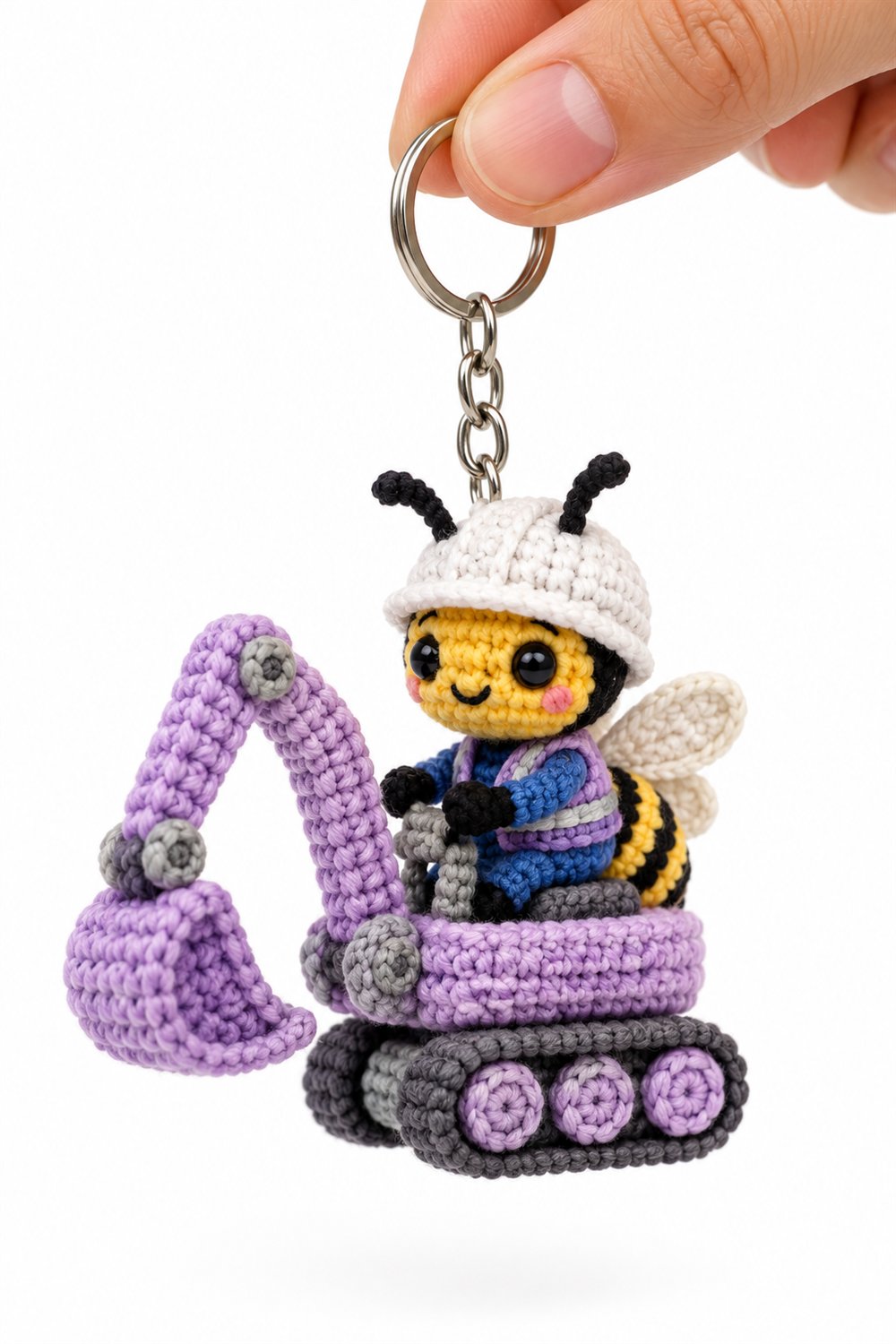 Crochet Blue Wasp Engineer - Pattern
