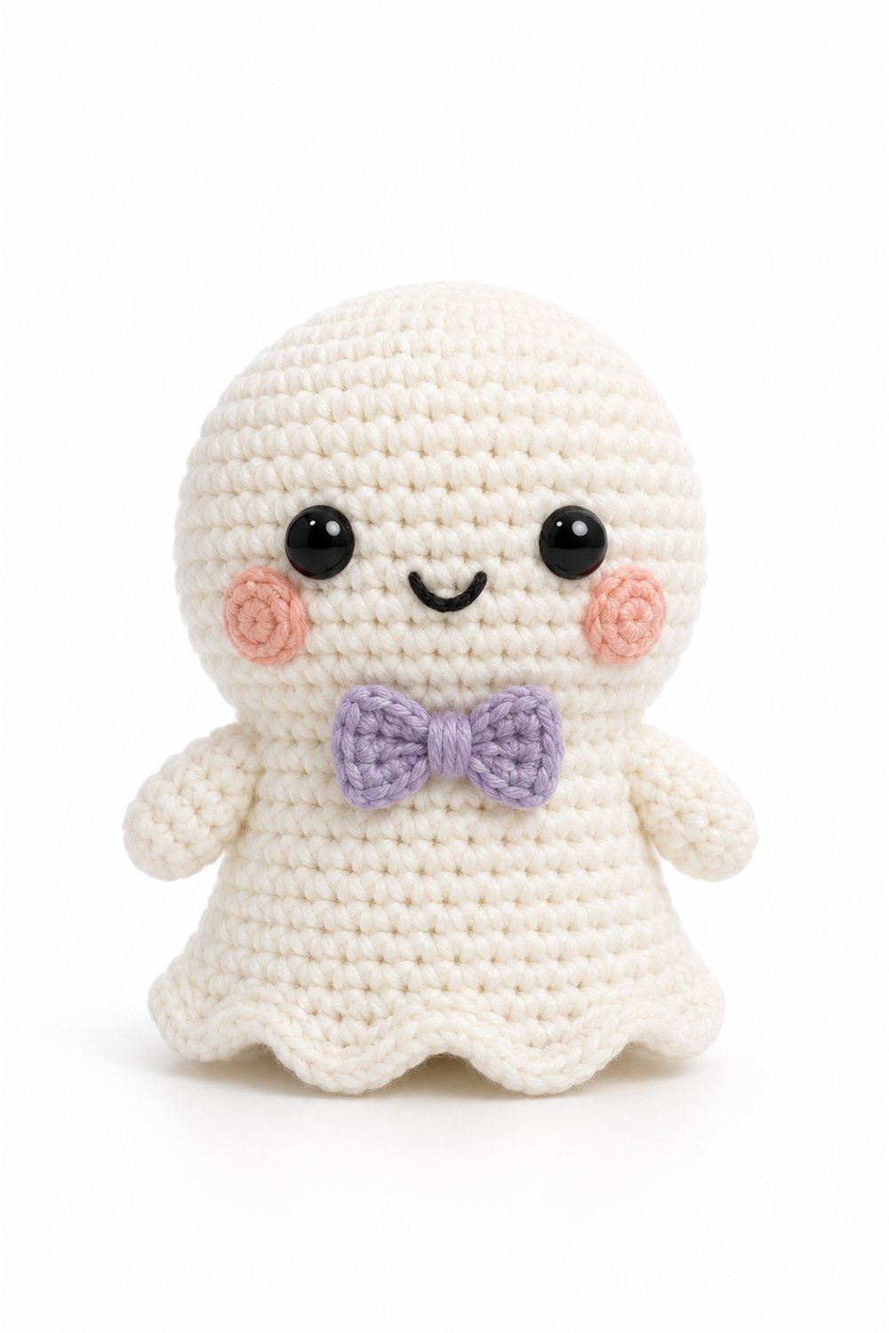 Bow Little Ghost Crochet Guide