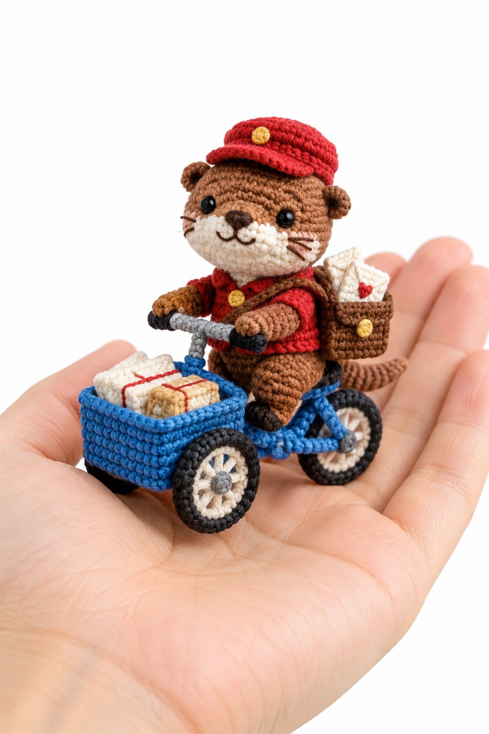 Brown Agouti Mailman - Handmade Pattern