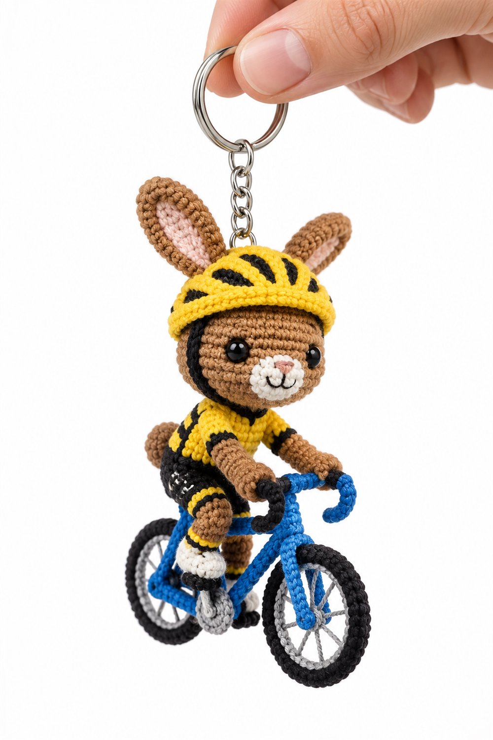 Brown Hare Pro Cyclist - Amigurumi Pattern