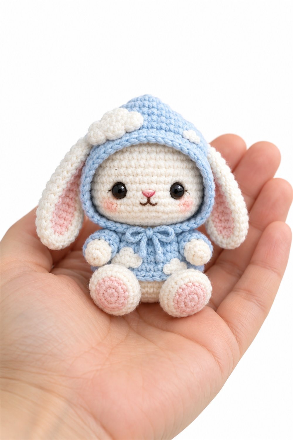 Bunny With Cloud Hood - Amigurumi Pattern