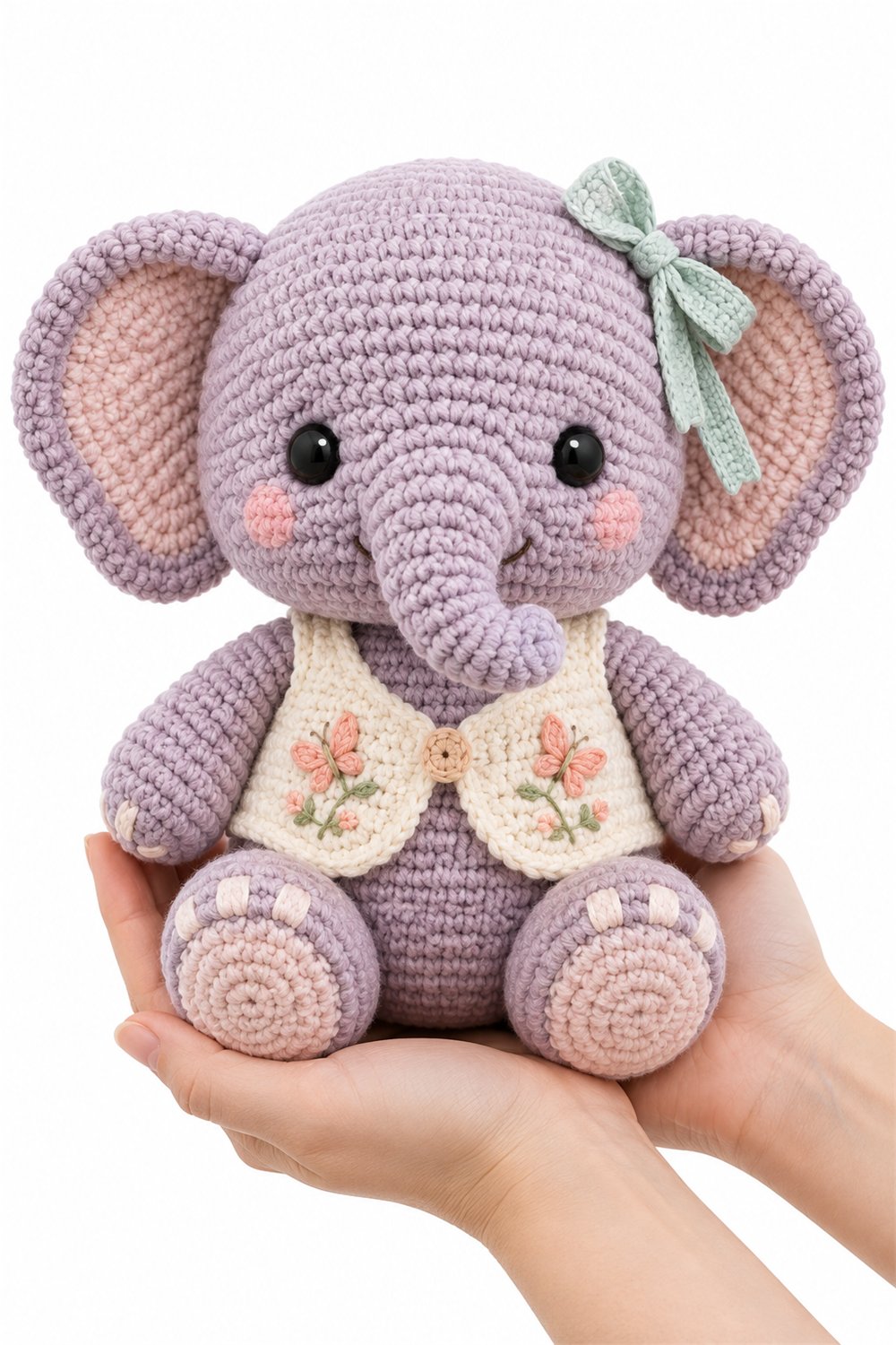 Crochet Butterfly Elephant - Pattern