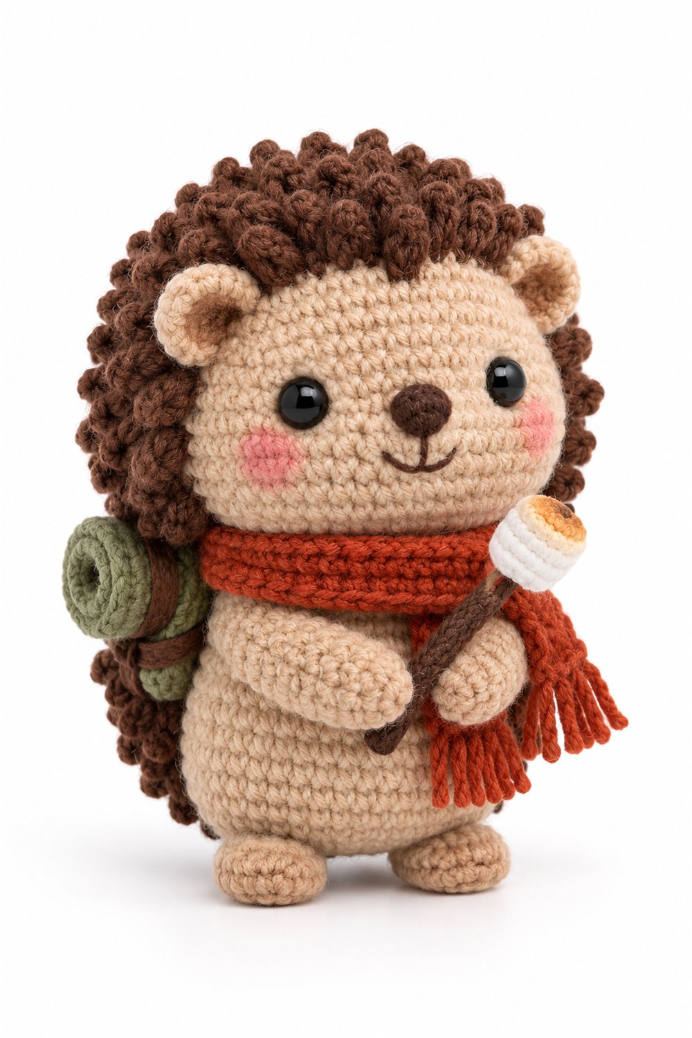 Camping Hedgehog Crochet Guide