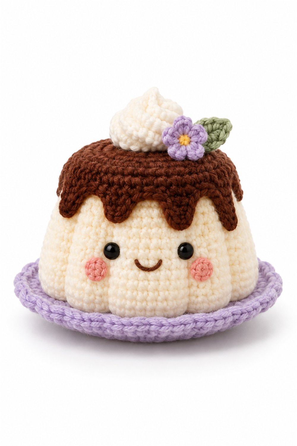 Crochet Caramel Pudding - Pattern