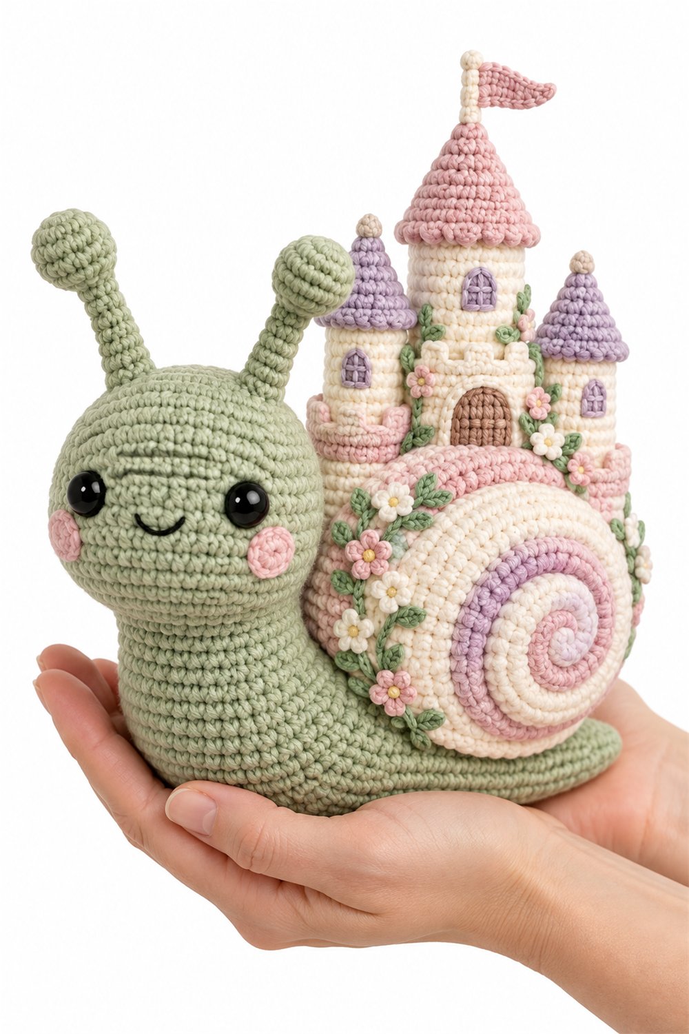 Castle Snail - Amigurumi Pattern