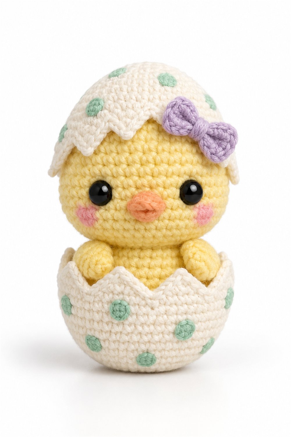 Chick With Egg - Amigurumi Pattern