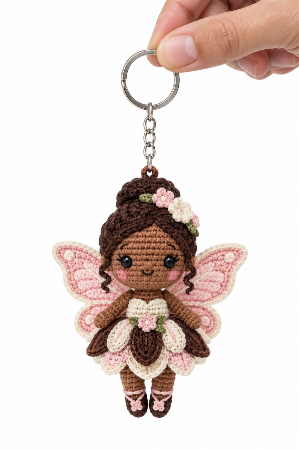 Chocolate Fairy Keychain - Step by Step