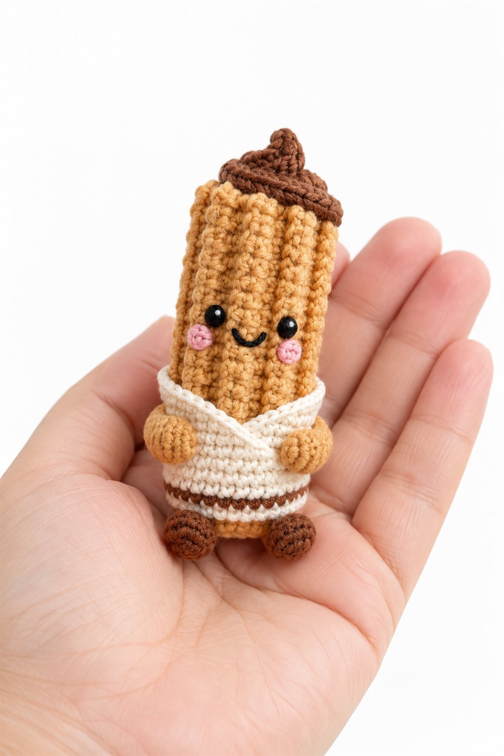 Churro With Smile - Easy Crochet