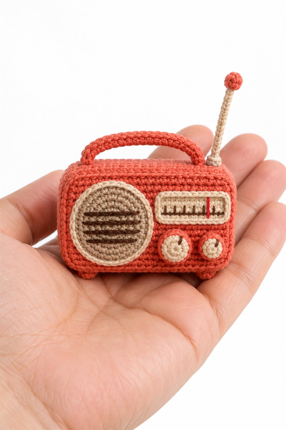 DIY Coral Portable Radio - Crochet Tutorial