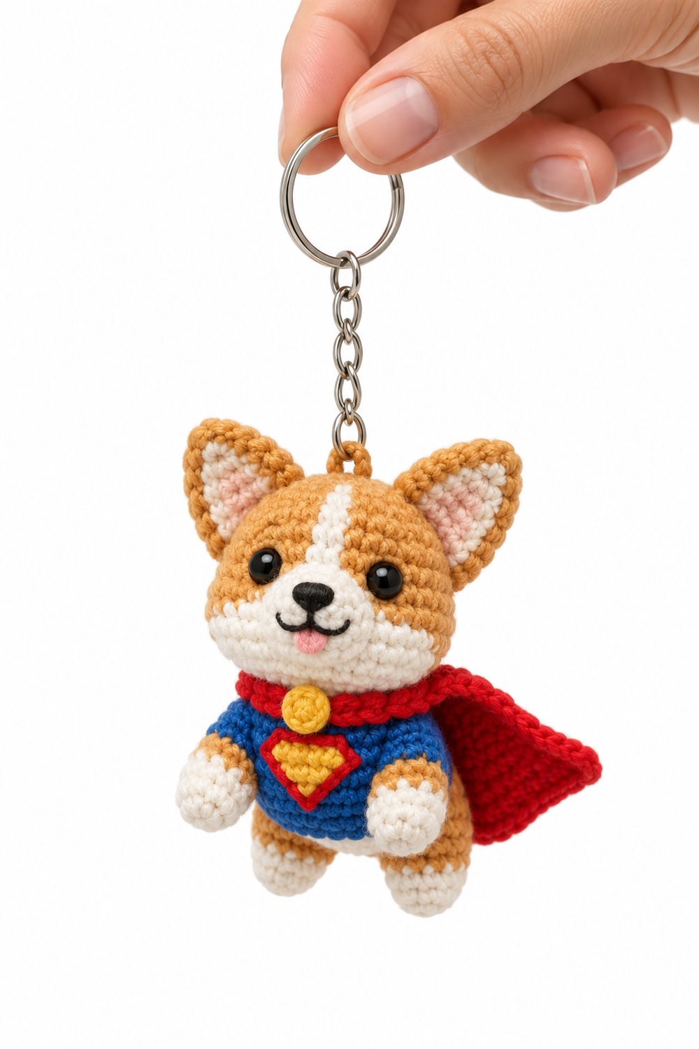 DIY Corgi With Superhero Cape - Crochet Tutorial