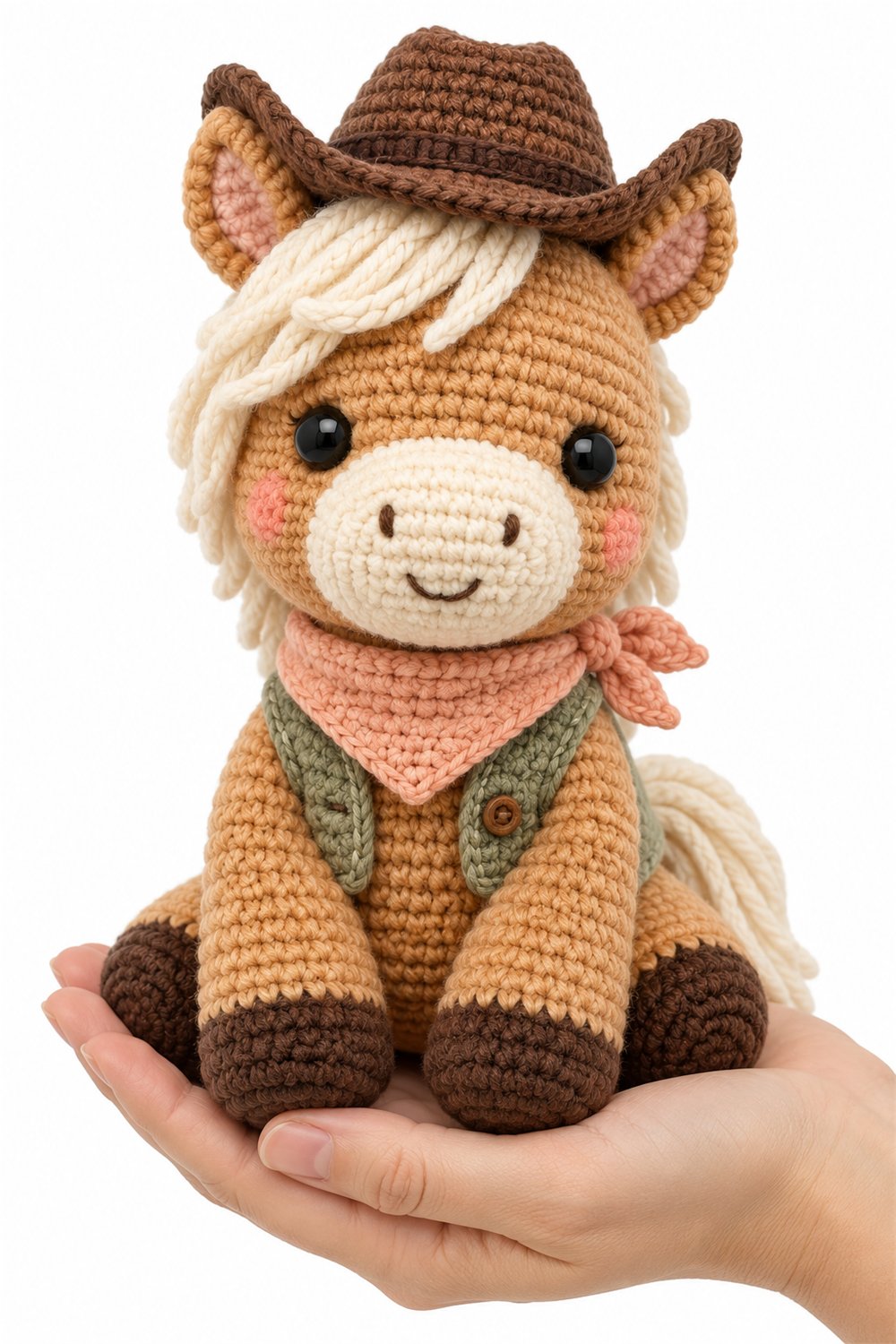 Cowboy Horse 2 - Crochet Pattern