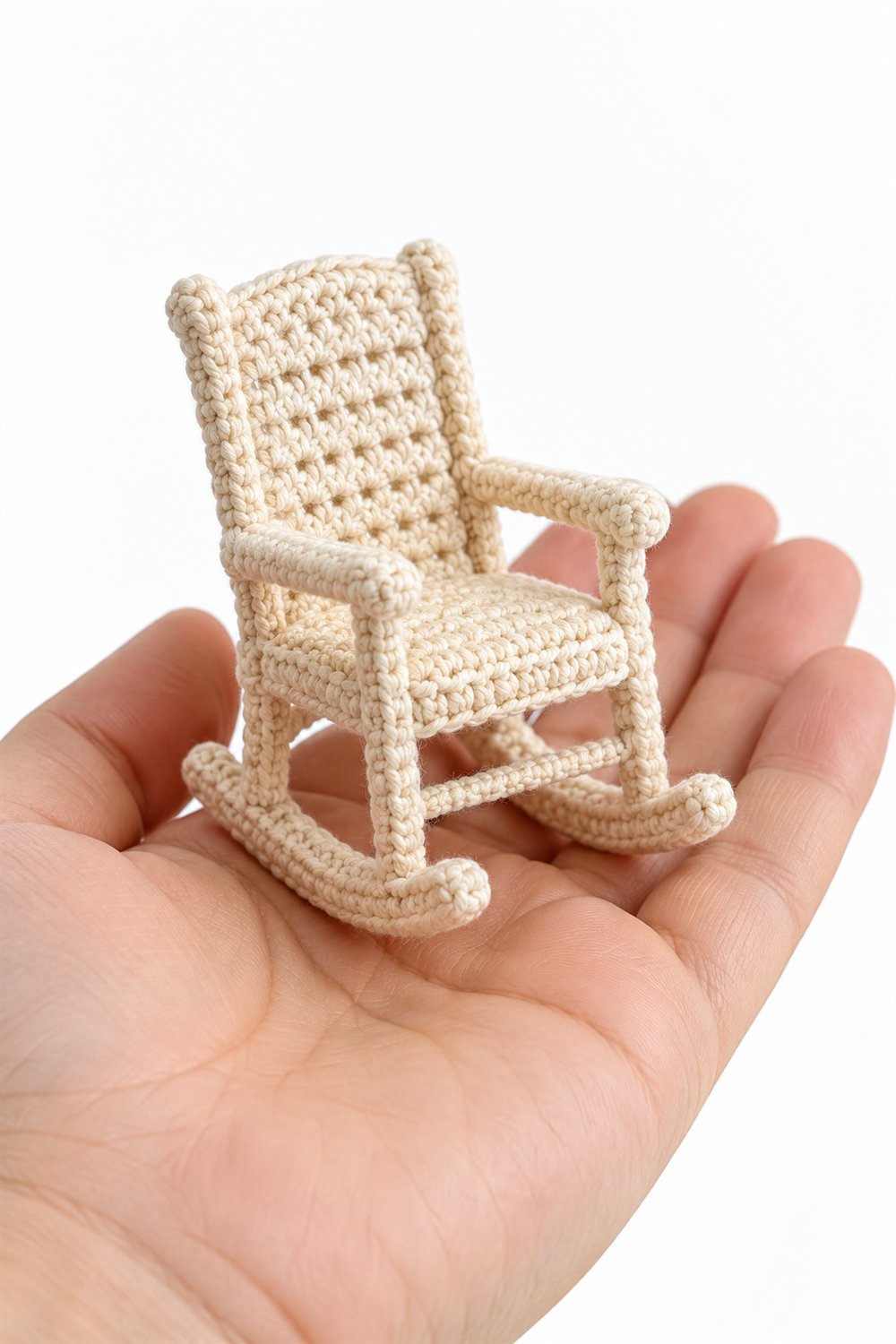 Cream Rocking Chair - Step by Step