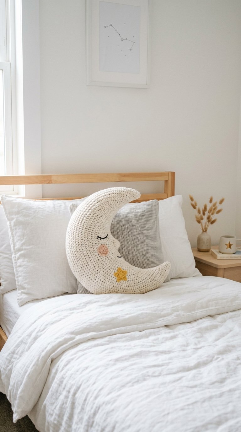 Crescent Moon Crochet Pillow Bed Crochet Guide
