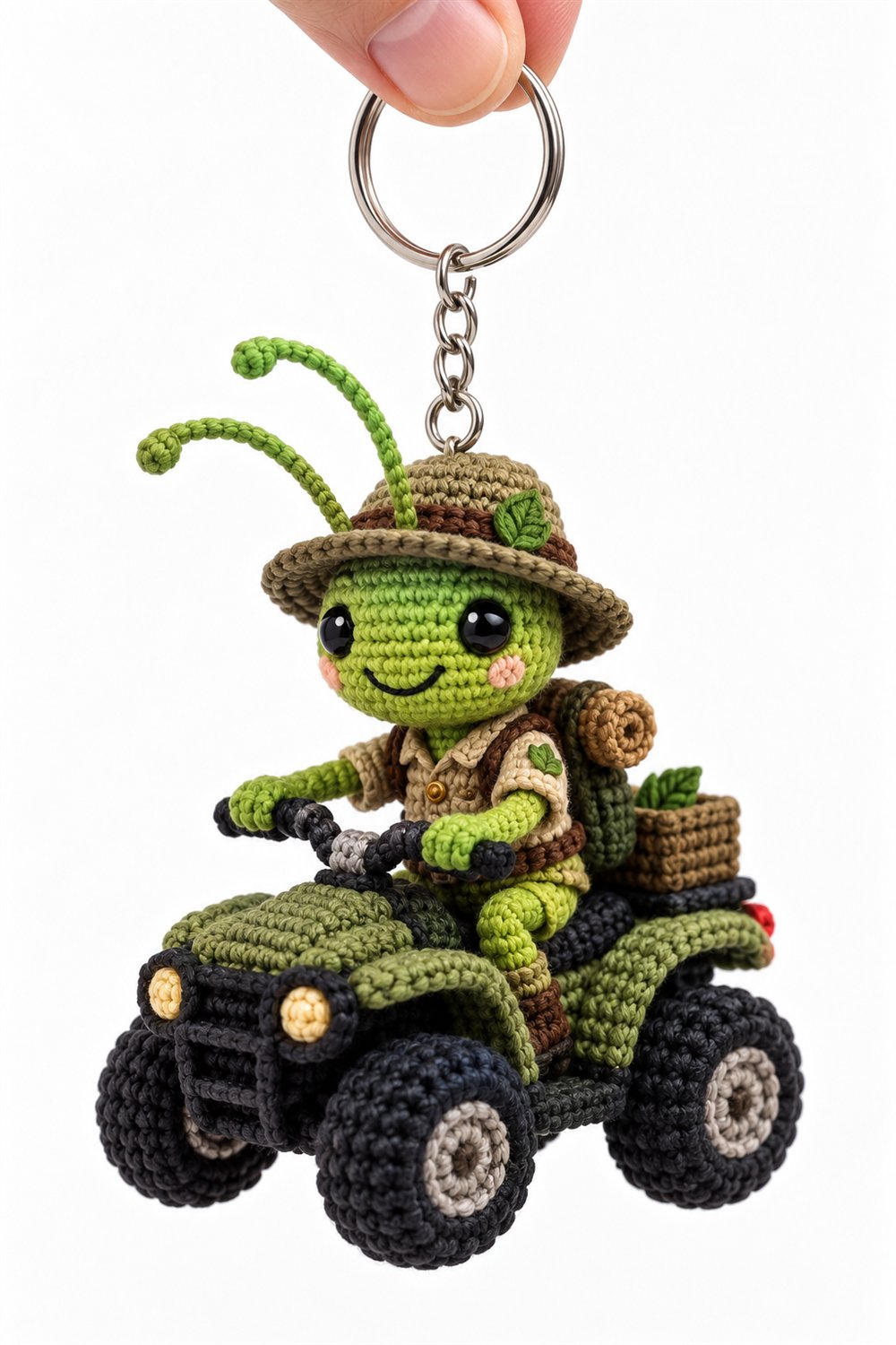 Cricket Forest Ranger On Quad Bike Crochet Guide