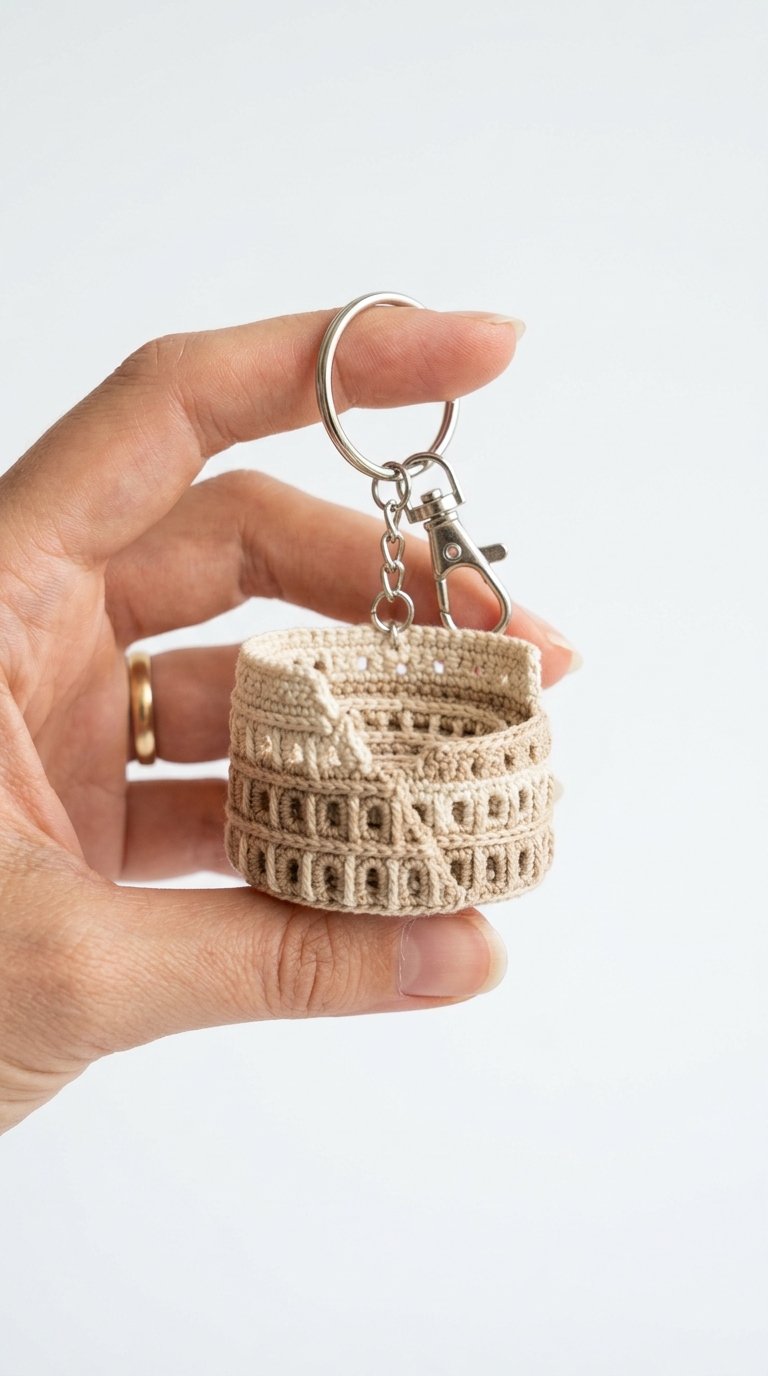 How to Crochet Crochet Keychain In Hand