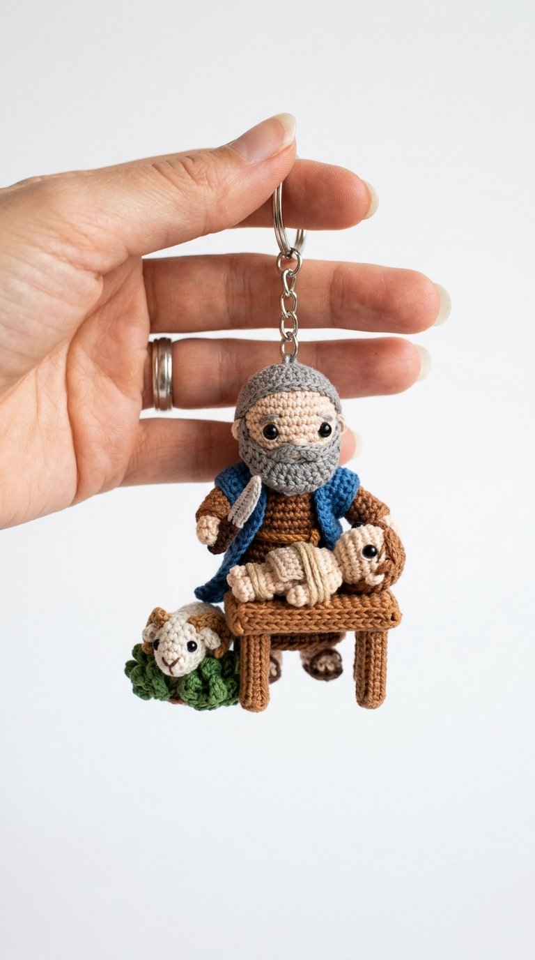 DIY Crochet Keychain Of Figure - Crochet Tutorial