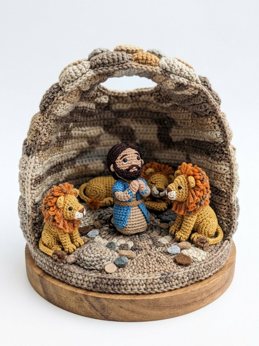 Crochet Miniature Of Daniel - Step by Step