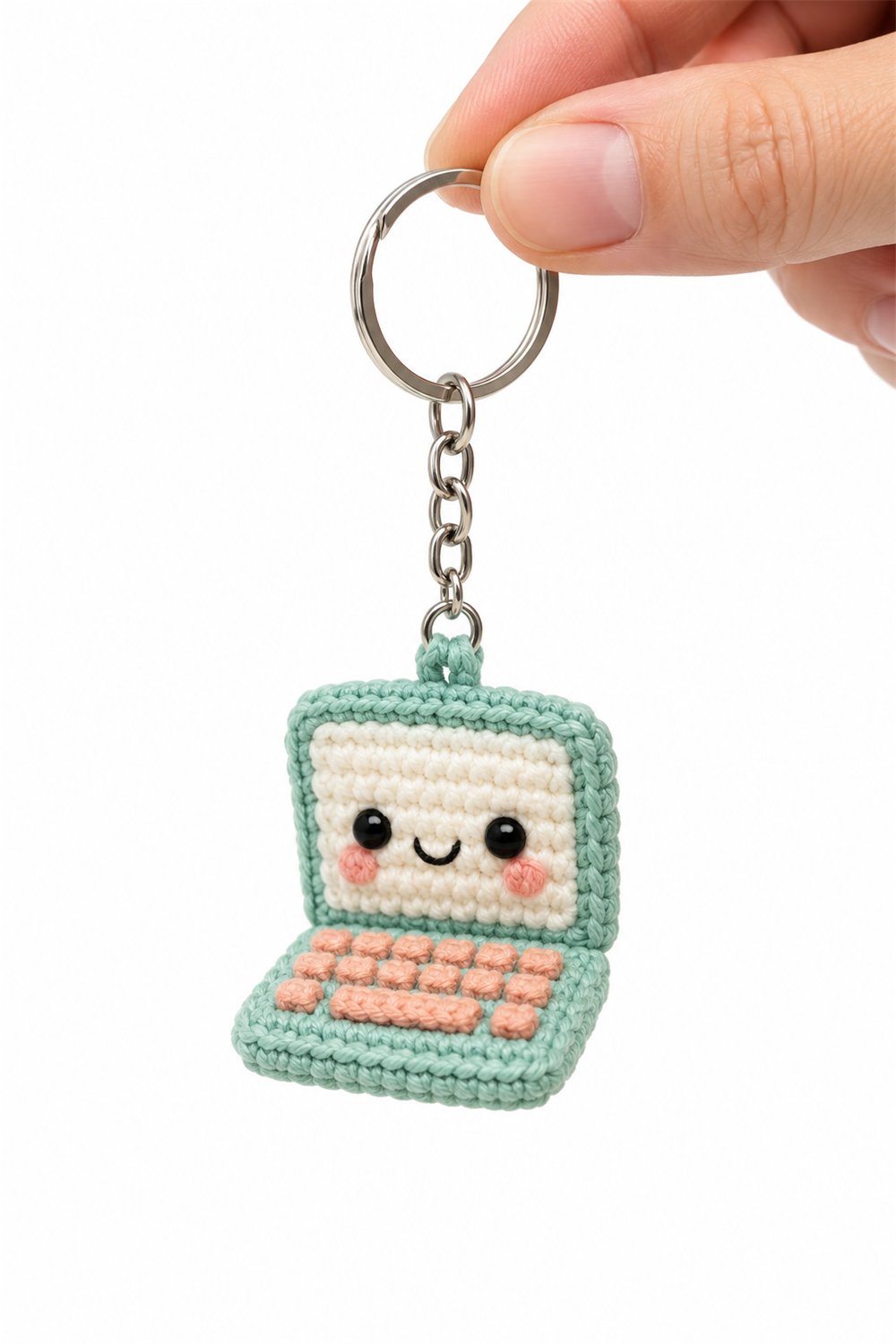 Cute Laptop Keychain - Step by Step