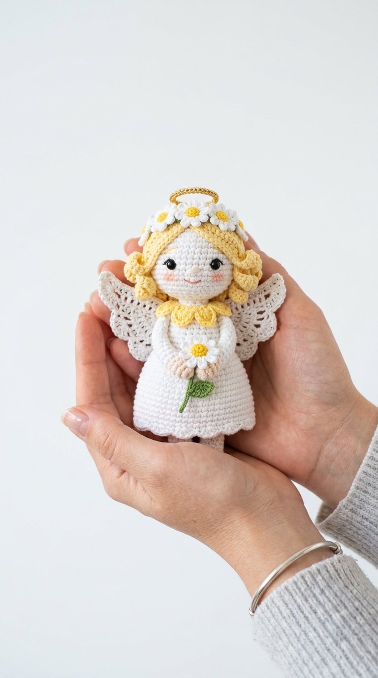 How to Crochet Daisy Angel Crochet Amigurumi