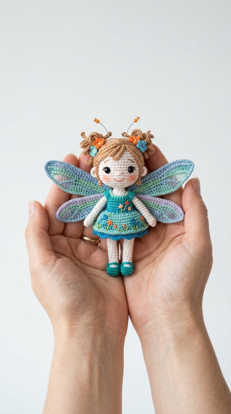 How to Crochet Dragonfly Fairy Crochet Amigurumi