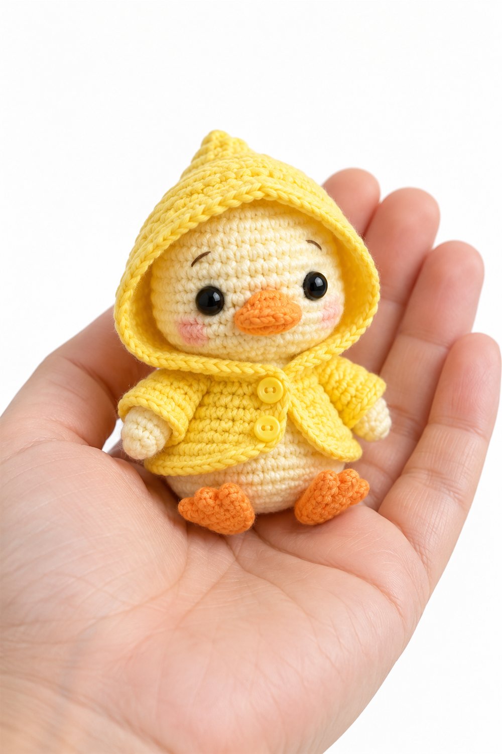 Duckling With Raincoat - Step by Step