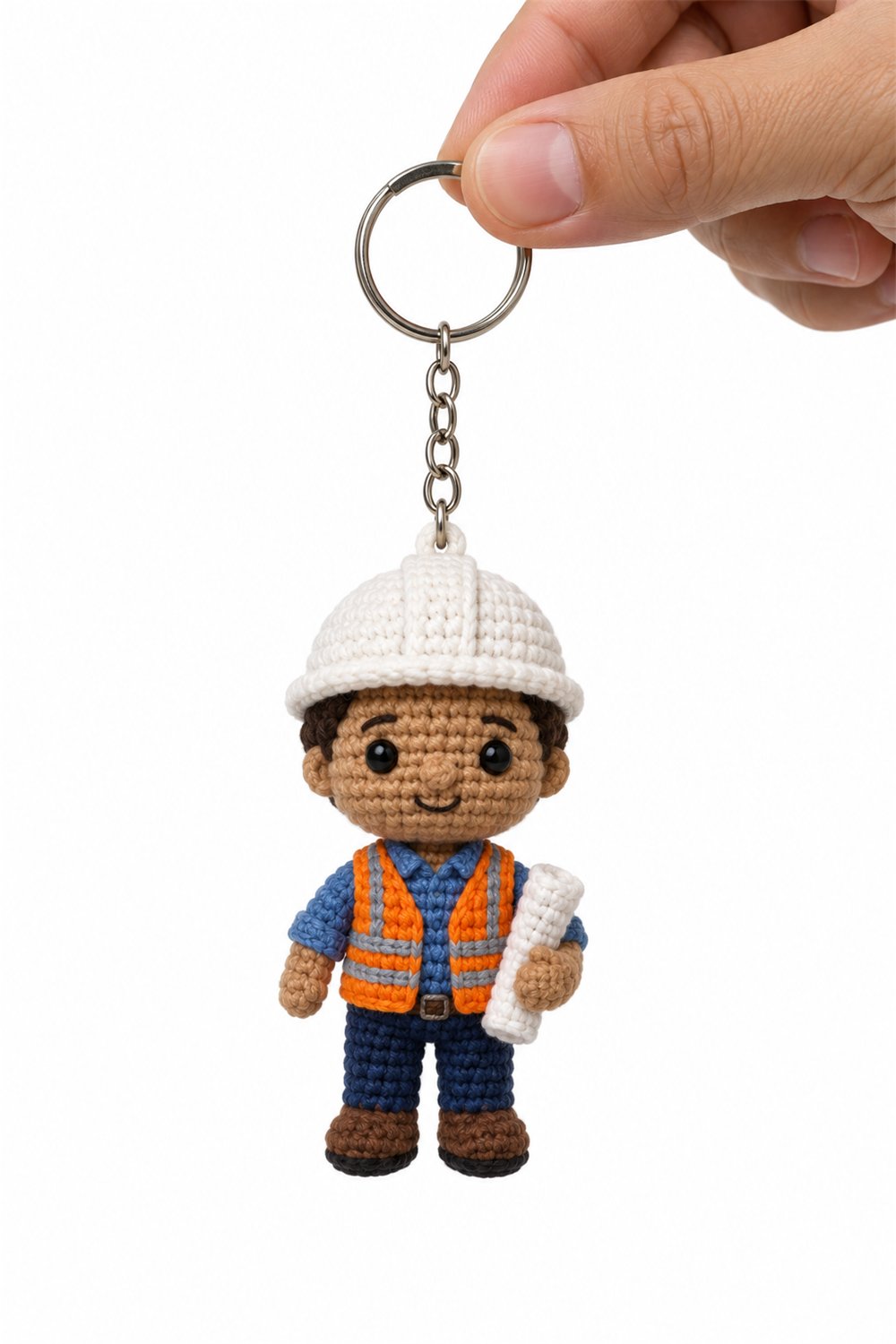 Crochet Engineer Keychain - Pattern