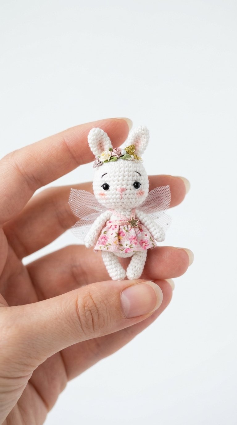 Fairy Bunny Crochet Amigurumi Held - Easy Crochet