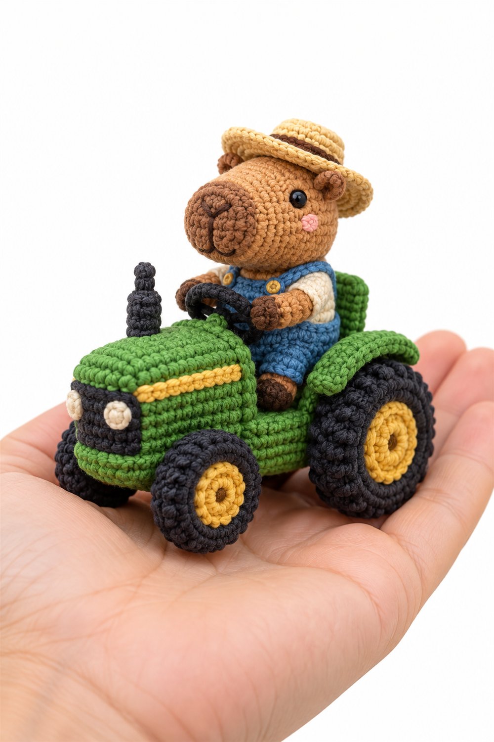 How to Crochet Farmer Capybara