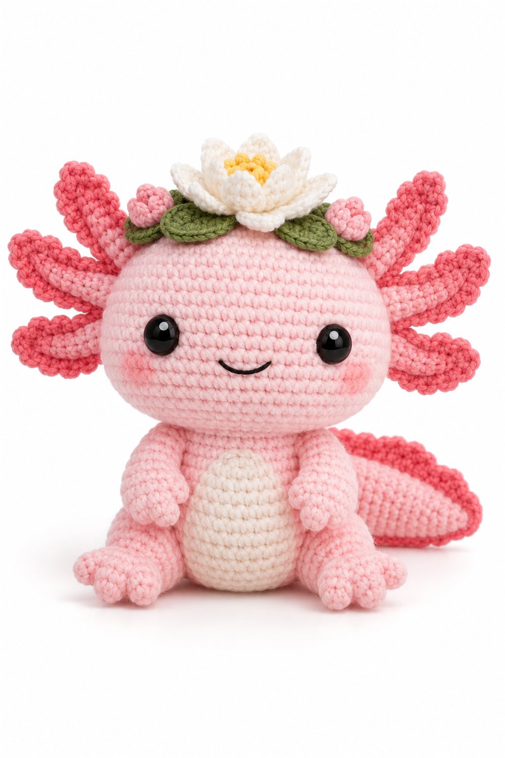 Crochet Flower Axolotl - Pattern