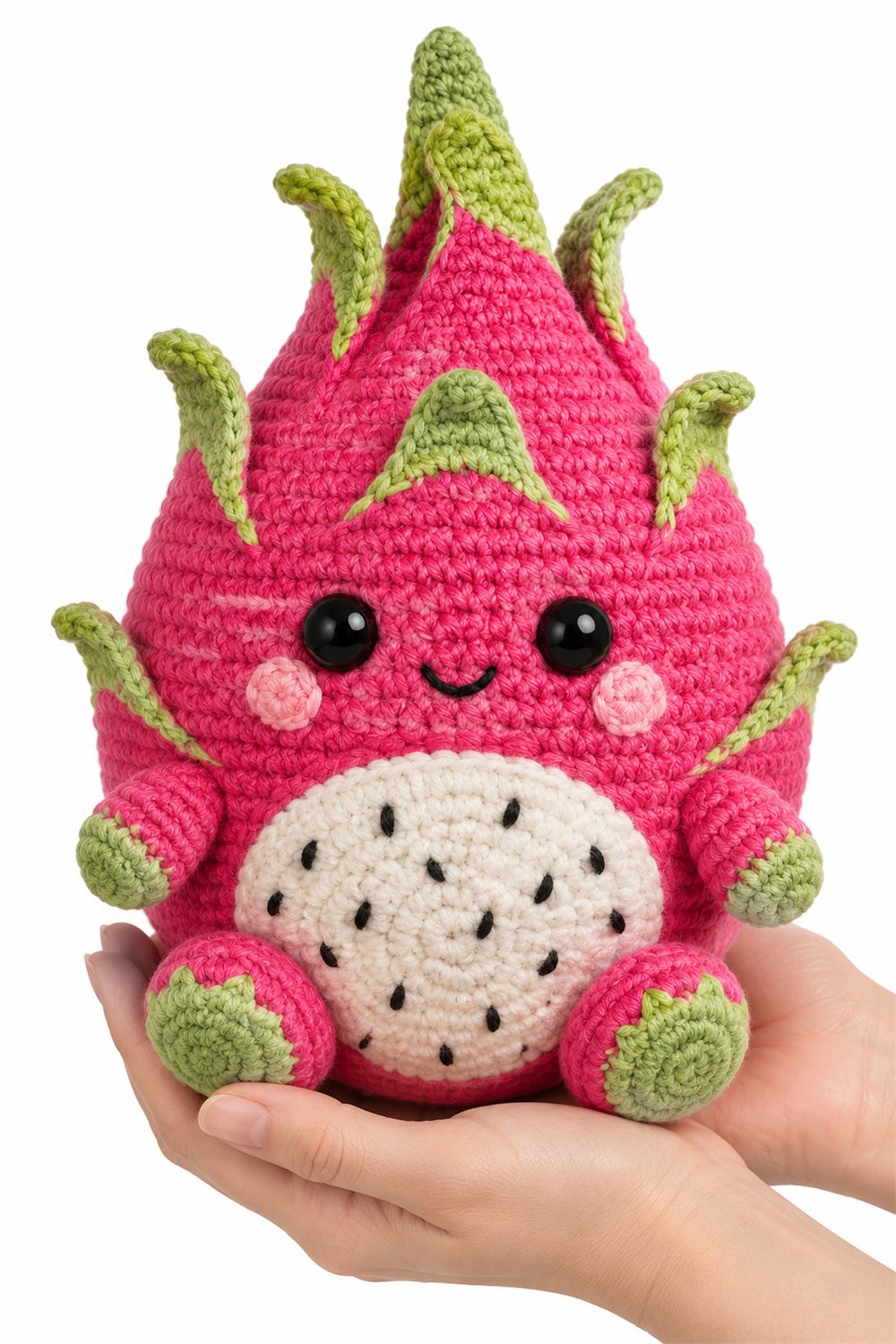 Crochet Flower Dragonfruit - Pattern