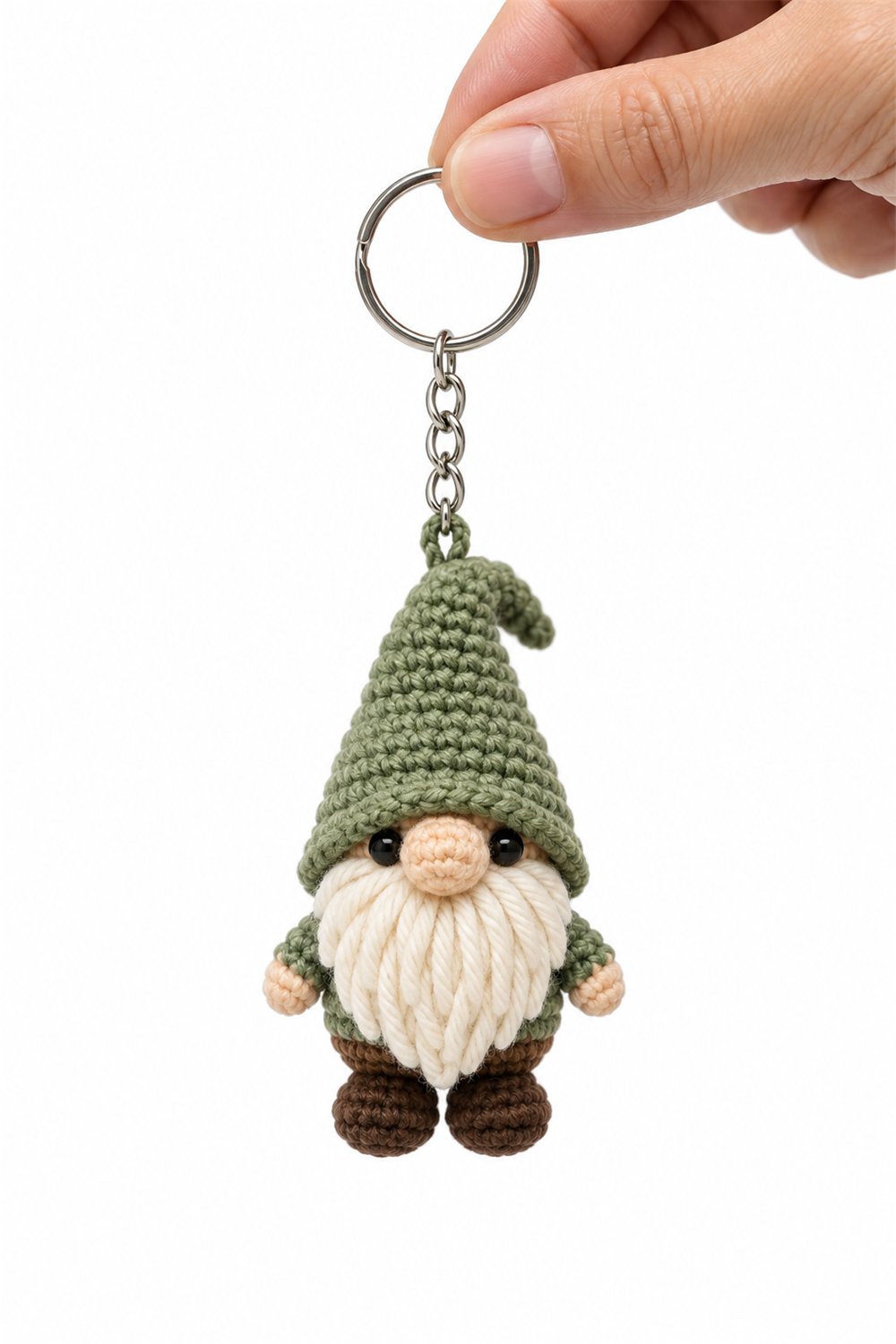 Forest Gnome Keychain - PDF Pattern