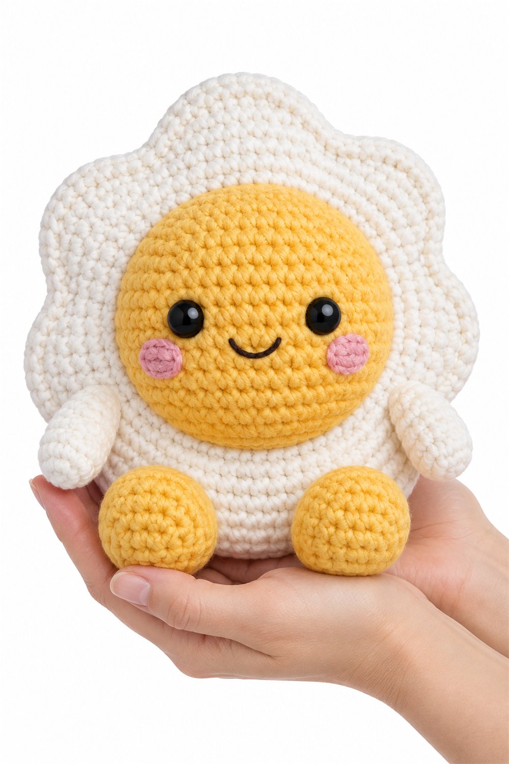 Fried Egg 2 - Crochet Pattern