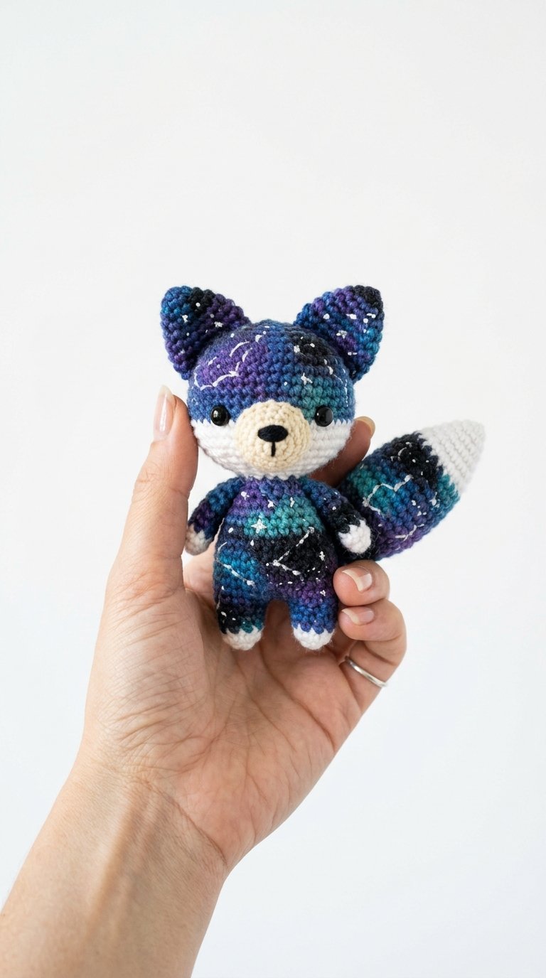 Galaxy Fox Crochet Amigurumi - Amigurumi Pattern