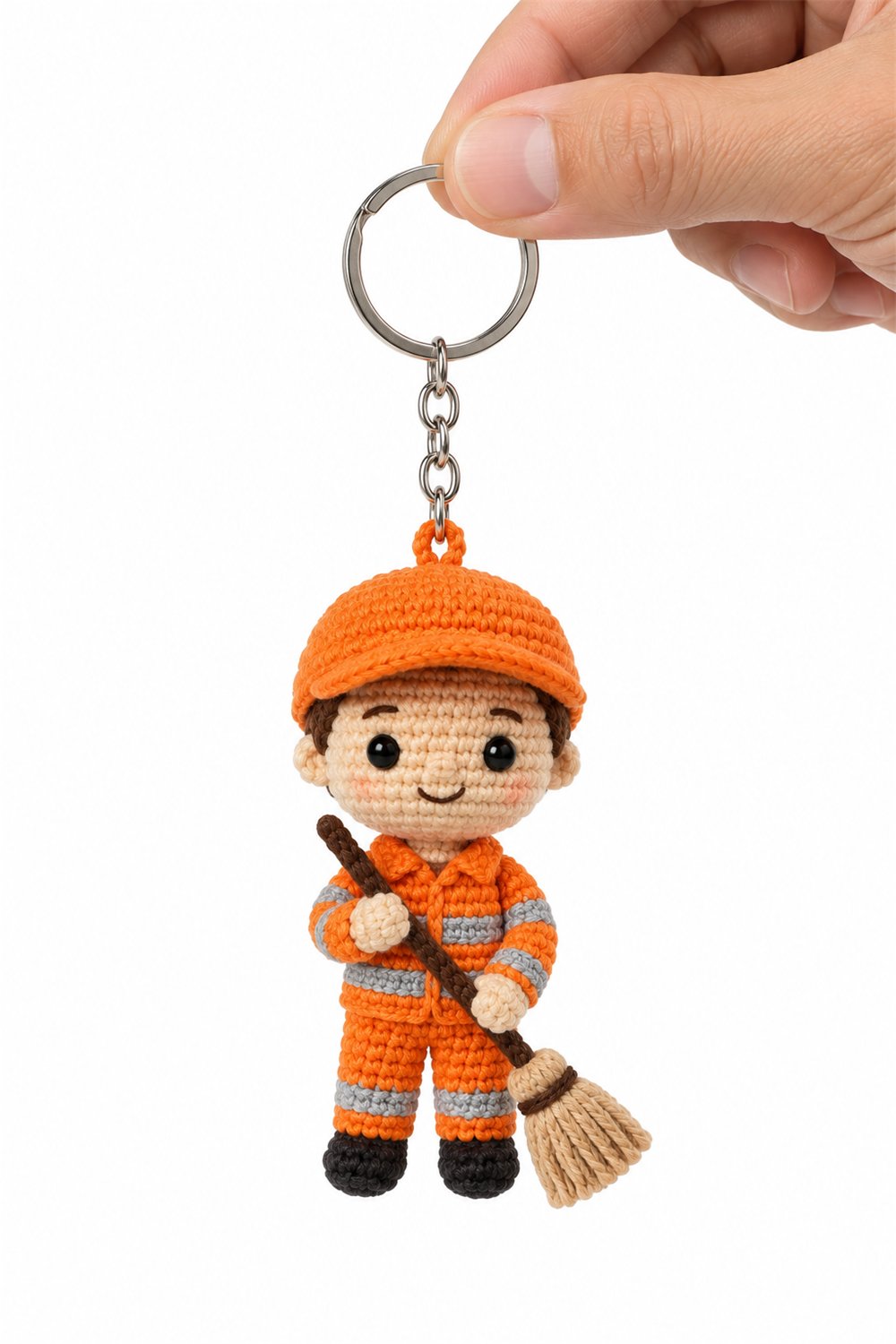 Garbage Collector Keychain - PDF Pattern