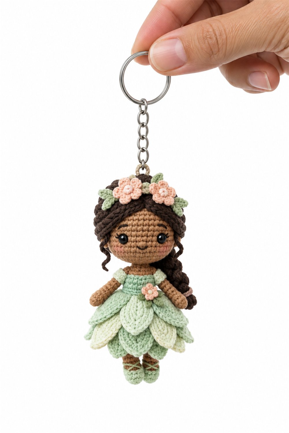 Garden Princess Keychain - Easy Crochet