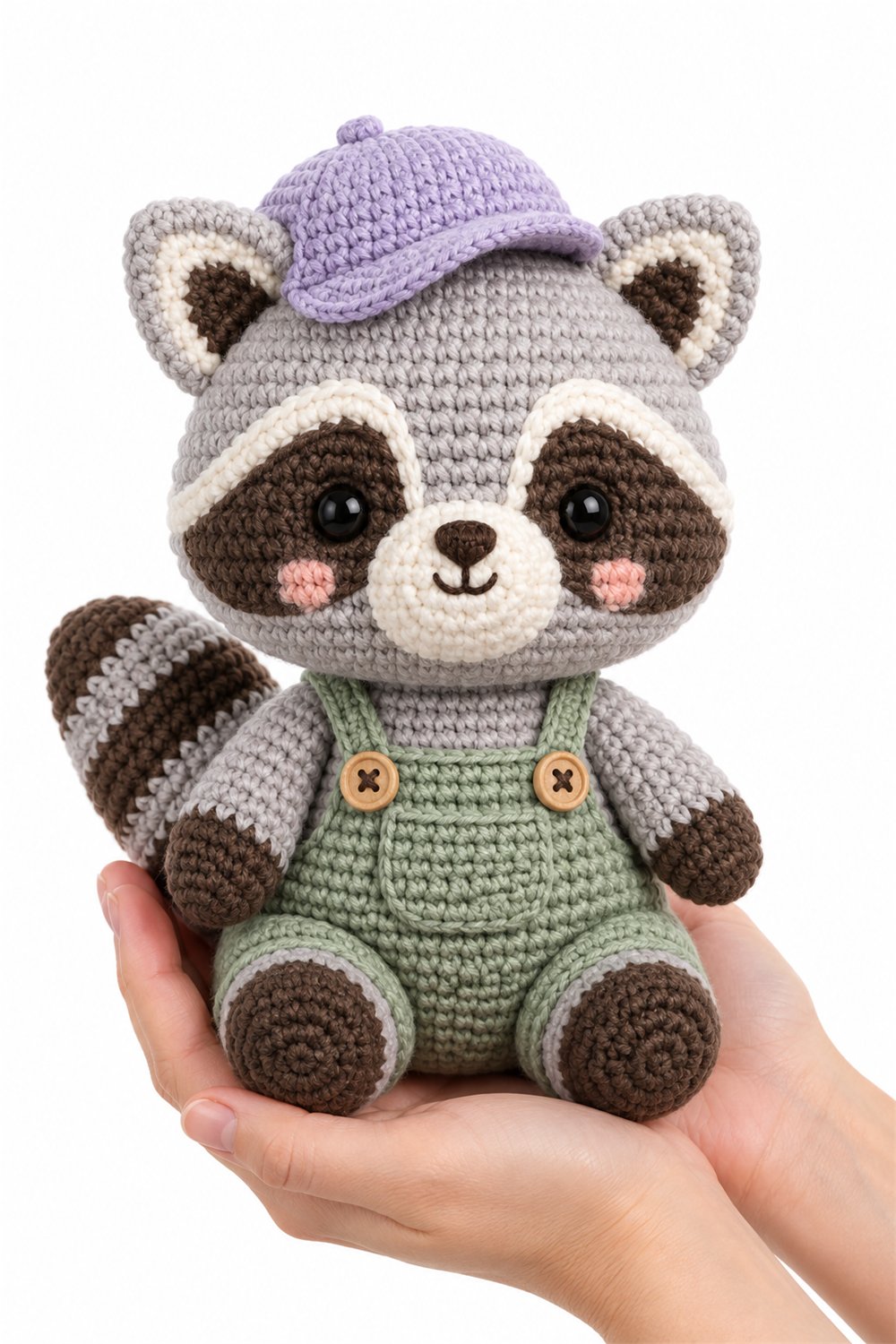 Gardener Raccoon - Amigurumi Pattern