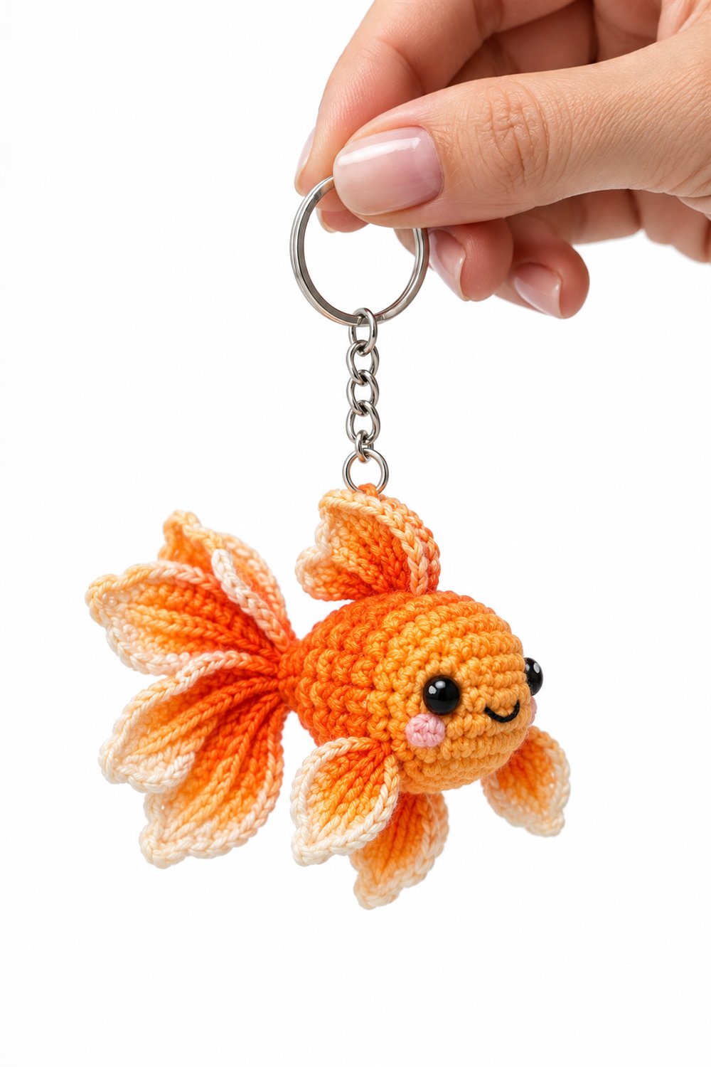 Goldfish With Petal Fins - Step by Step