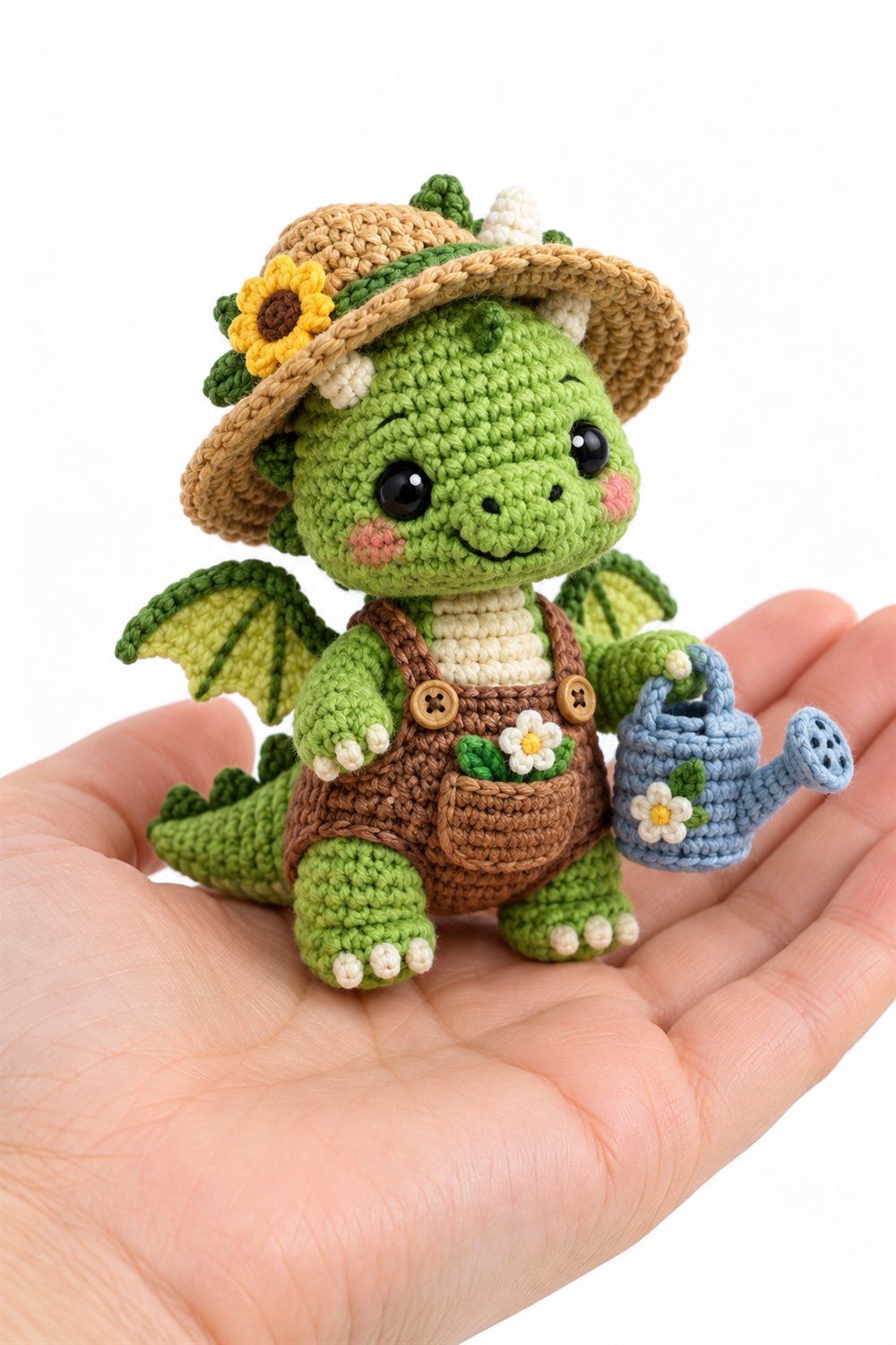 Green Gardener Dragon - Step by Step