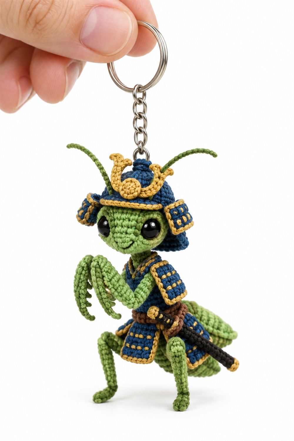 Green Samurai Praying Mantis - Step by Step